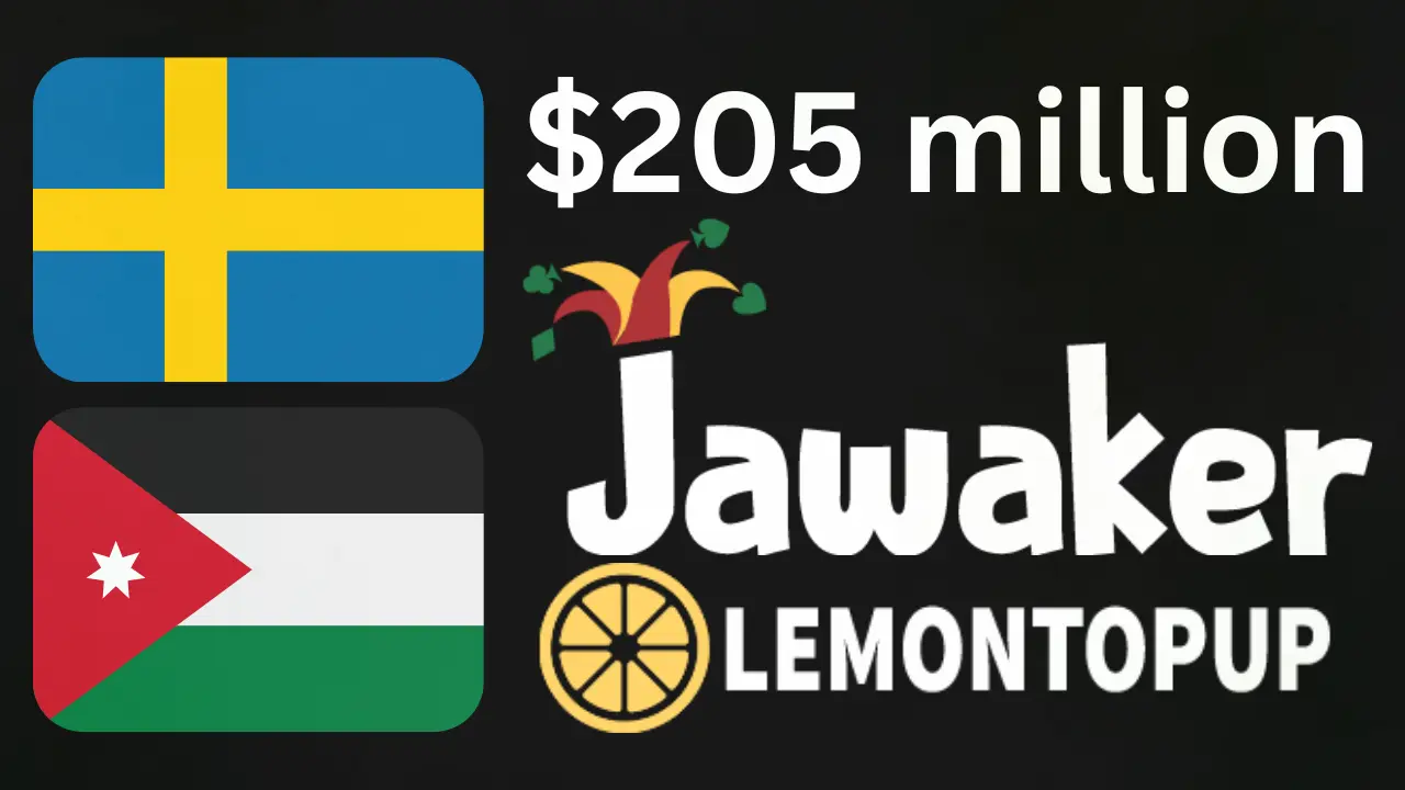 A Swedish company acquires the Jordanian gaming platform Jawaker in a deal worth 205 million