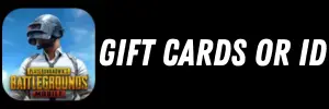 Pubg Mobile Gift Cards Or ID